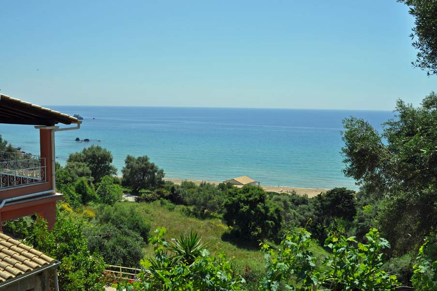 Holiday house Fotini - Pelekas Beach view