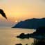 Bella Vista Apartments - sunset on  Pelekas, Corfu