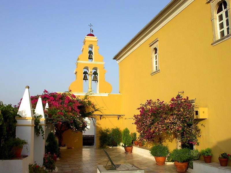 Corfu Island - the monastery of Panagia