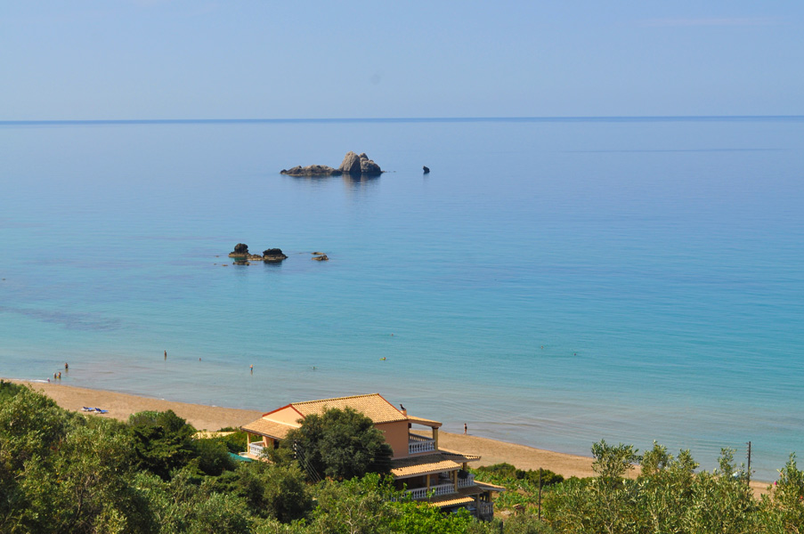 Holiday beachfront house TOLIS